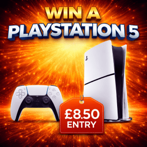 Win a PS5 For Only £8.50