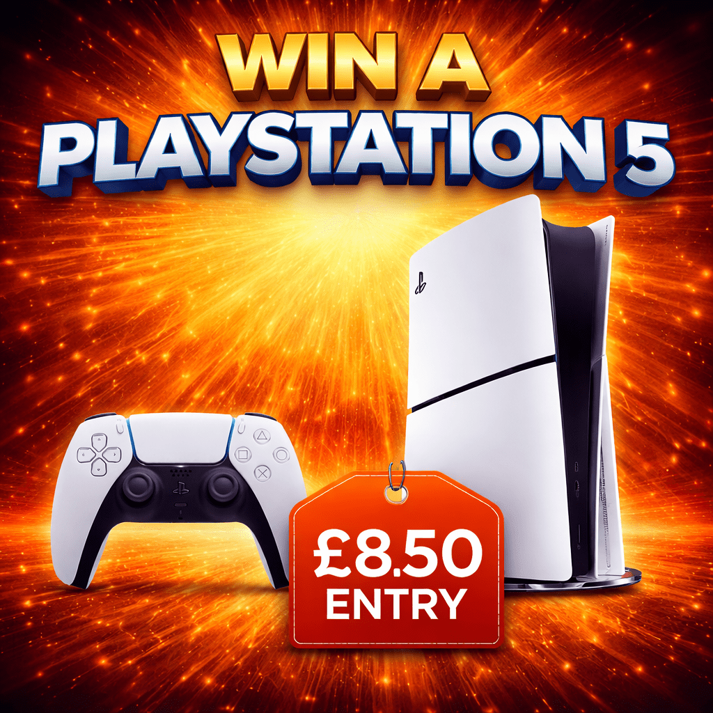 Win a PS5 For Only £8.50