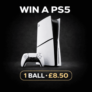 Win a PS5 For Only £8.50