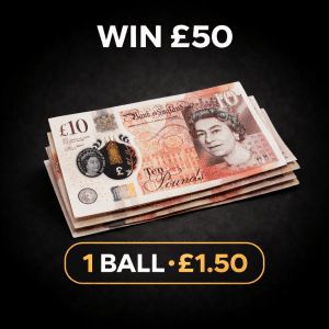 Win £50 for £1.50