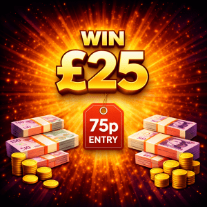 Win £25 for only 75p